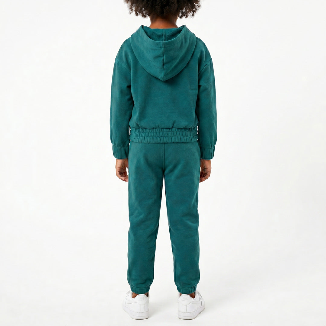 GIRLS TEAL SWEATER