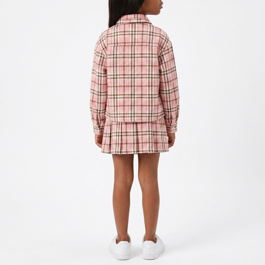 GIRLS PINK SHACKET