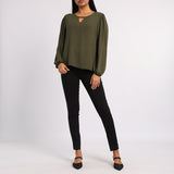 FATIGUE LONG SLEEVE BLOUSE