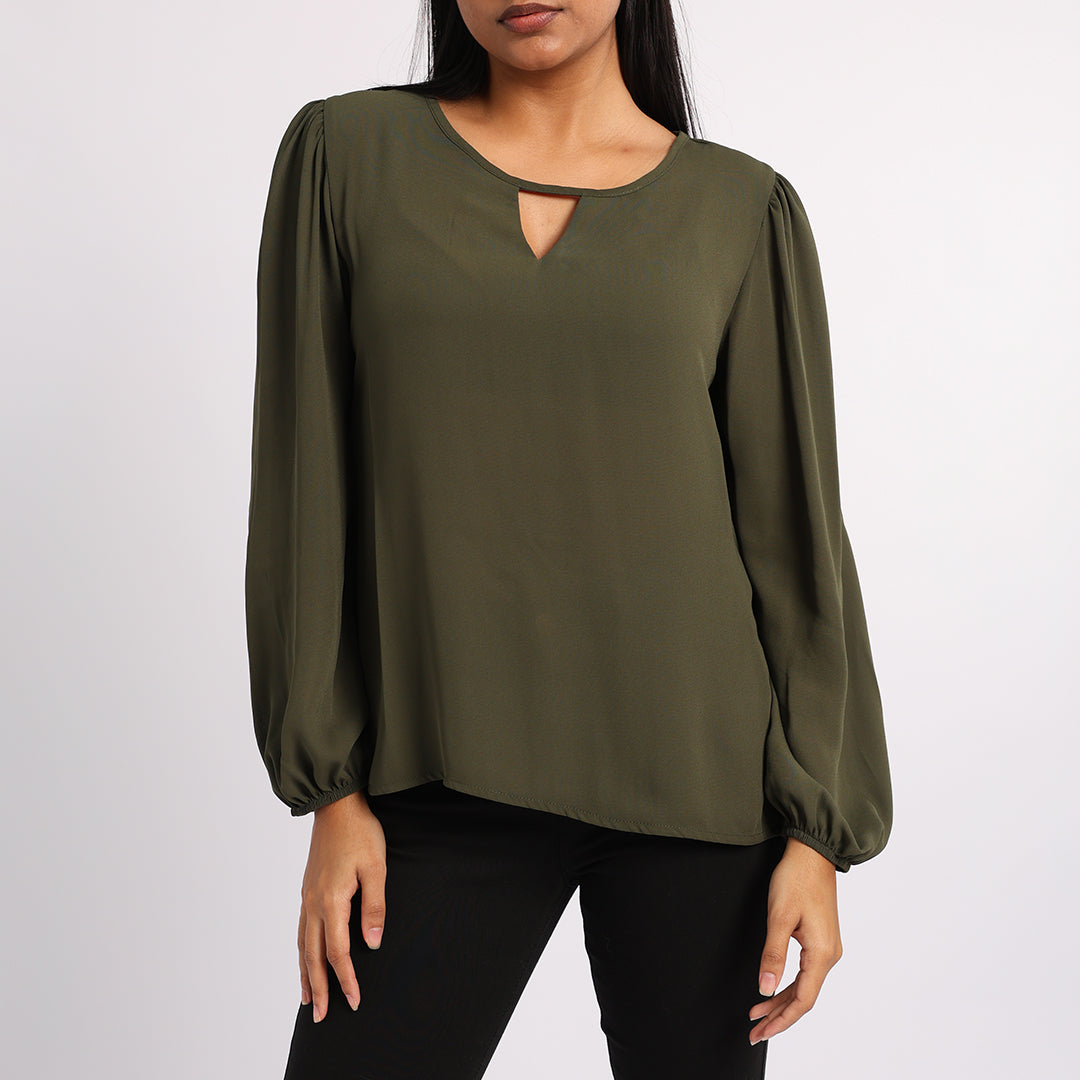 FATIGUE LONG SLEEVE BLOUSE