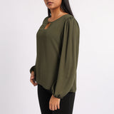 FATIGUE LONG SLEEVE BLOUSE