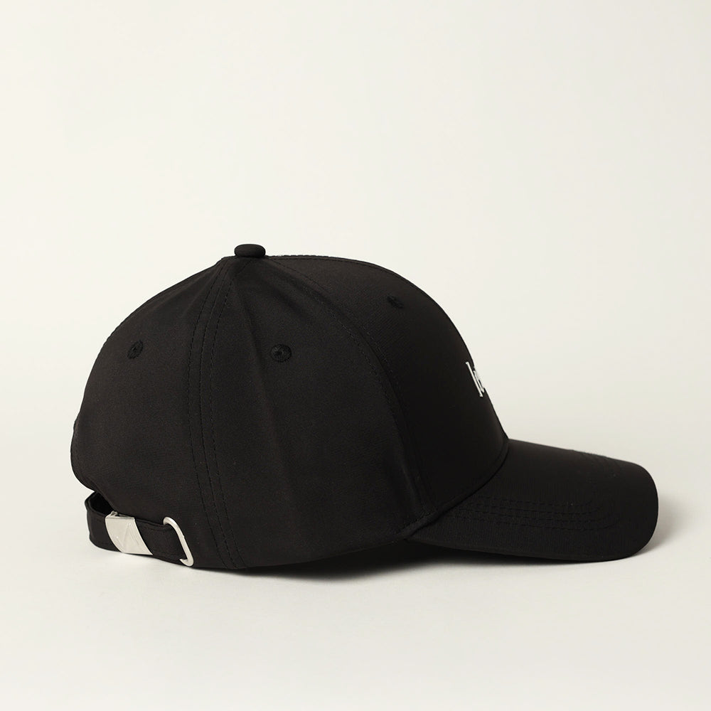 LADIES NOVA BLACK NYLON CAP (ICON)