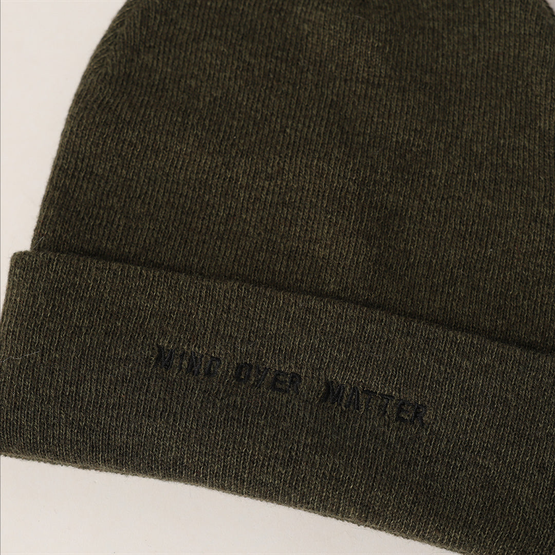 FATIGUE MELANGE TURN UP BEANIE (CLIP LOGO)