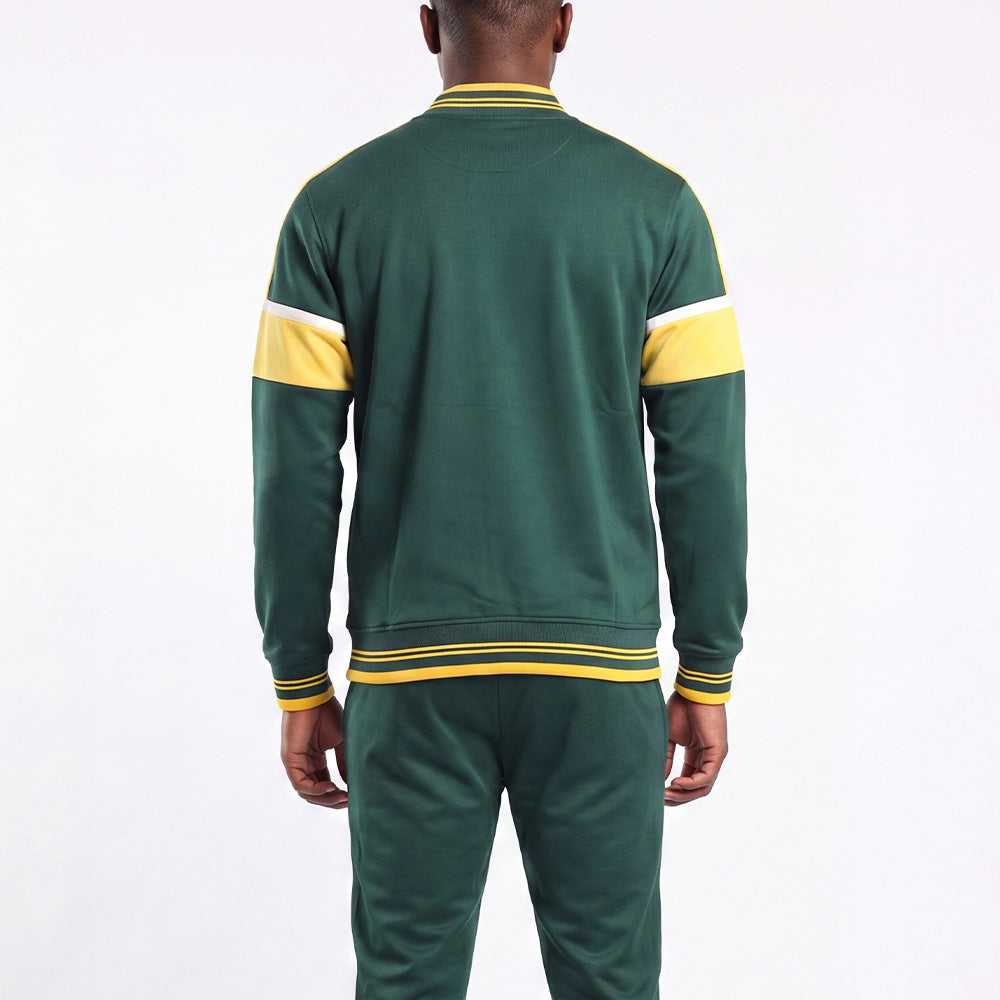 GREEN REBOUND CREW-NECK SWEATER (SOUTH AFRICA)