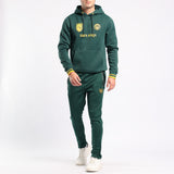 GREEN VOLLEY HOODED PRINTED SWEATER (SOUTH AFRICA)