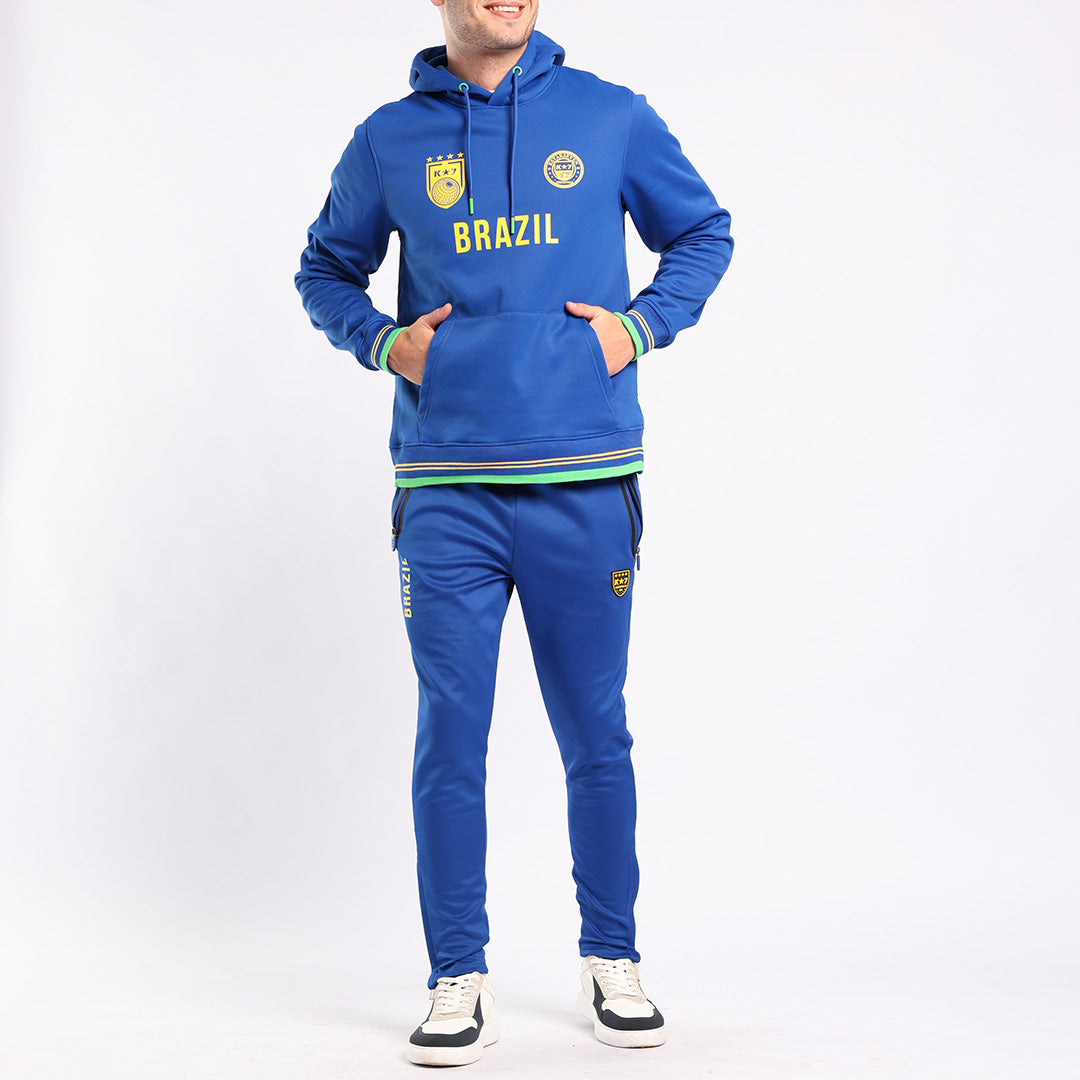 ROYAL VOLLEY HOODED PRINTED SWEATER(BRAZIL)
