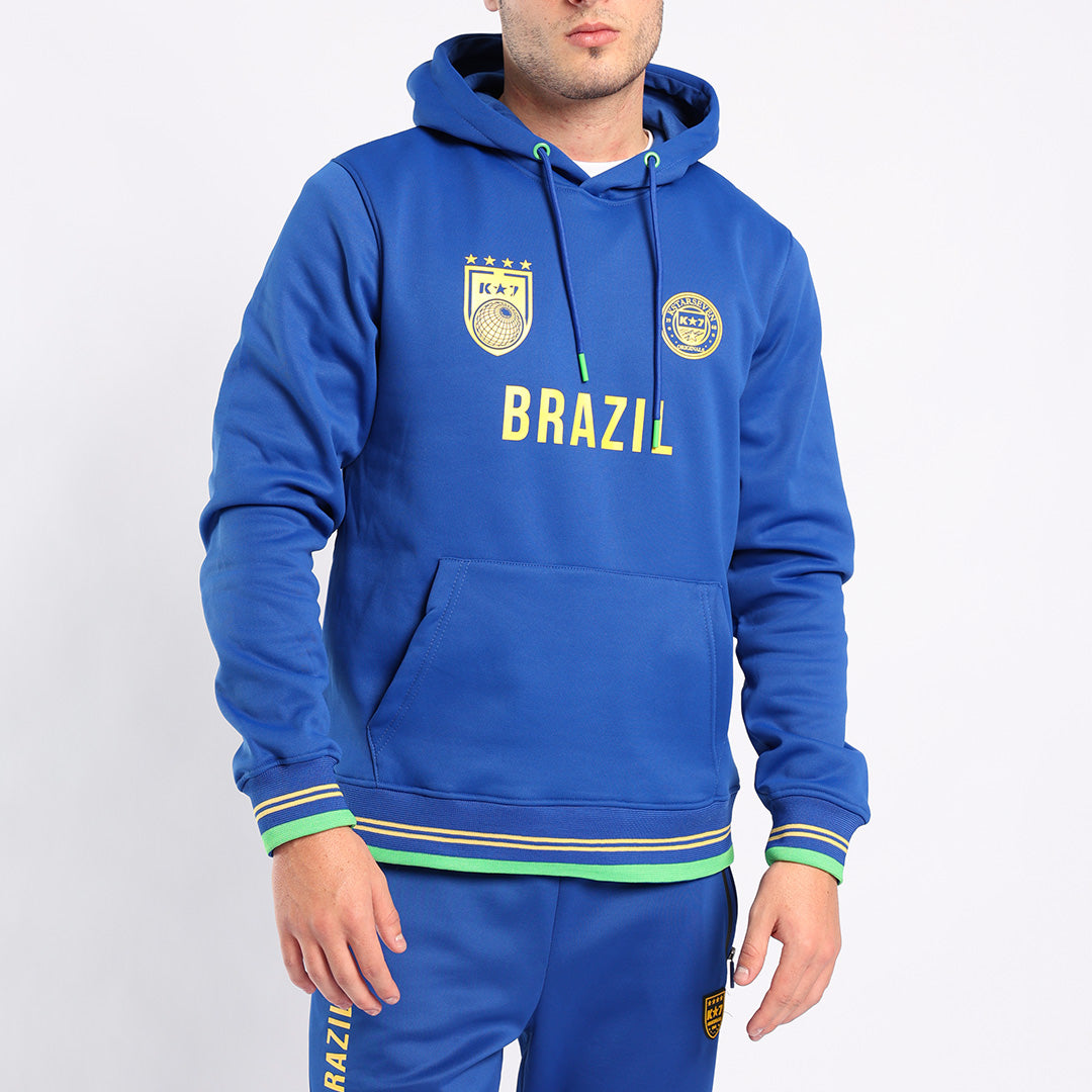 ROYAL VOLLEY HOODED PRINTED SWEATER(BRAZIL)