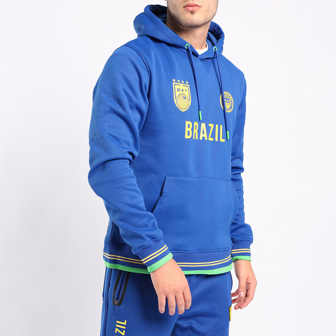 ROYAL VOLLEY HOODED PRINTED SWEATER(BRAZIL)