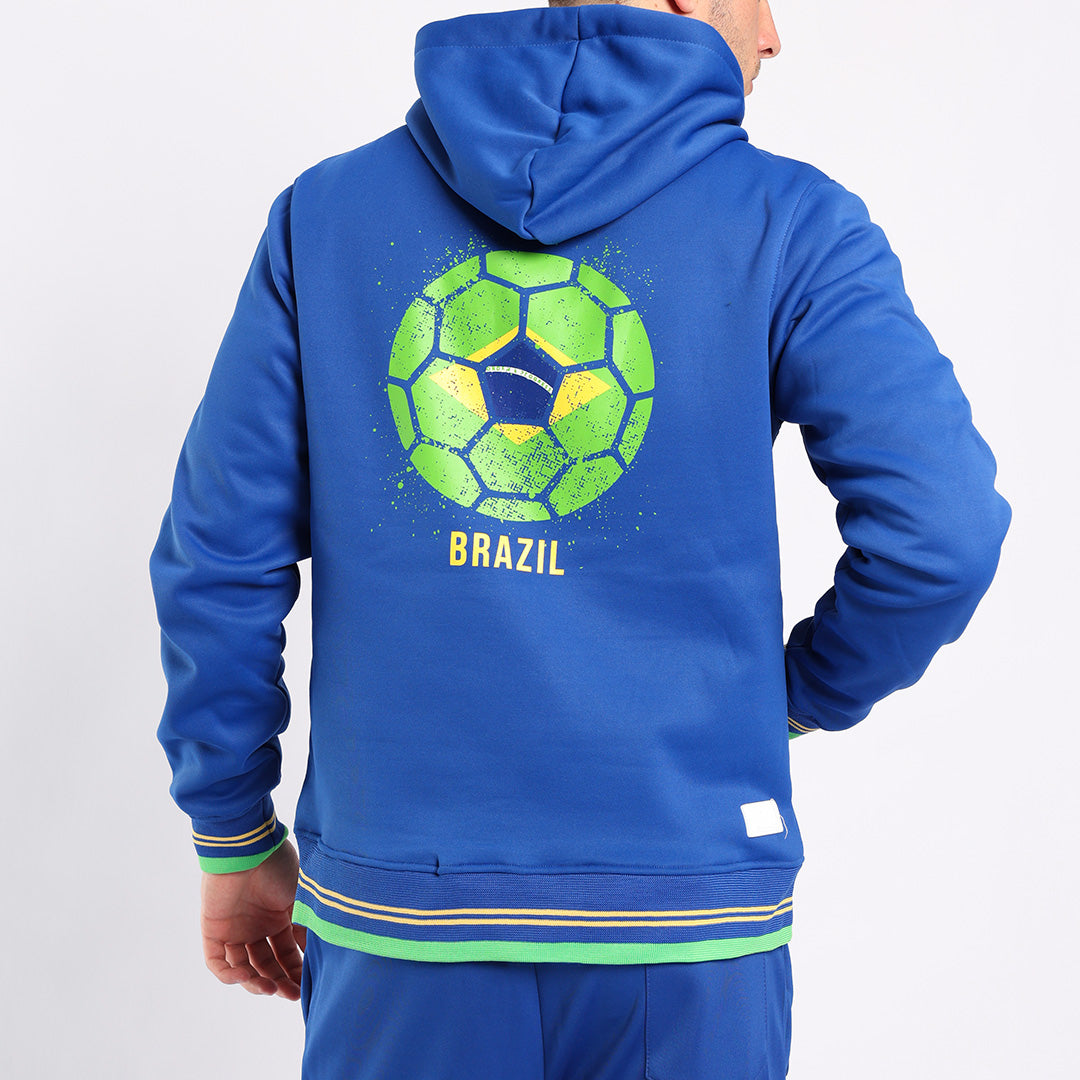 ROYAL VOLLEY HOODED PRINTED SWEATER(BRAZIL)