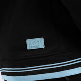 BLACK VOLLEY HOODED PRINTED SWEATER (ARGENTINA)