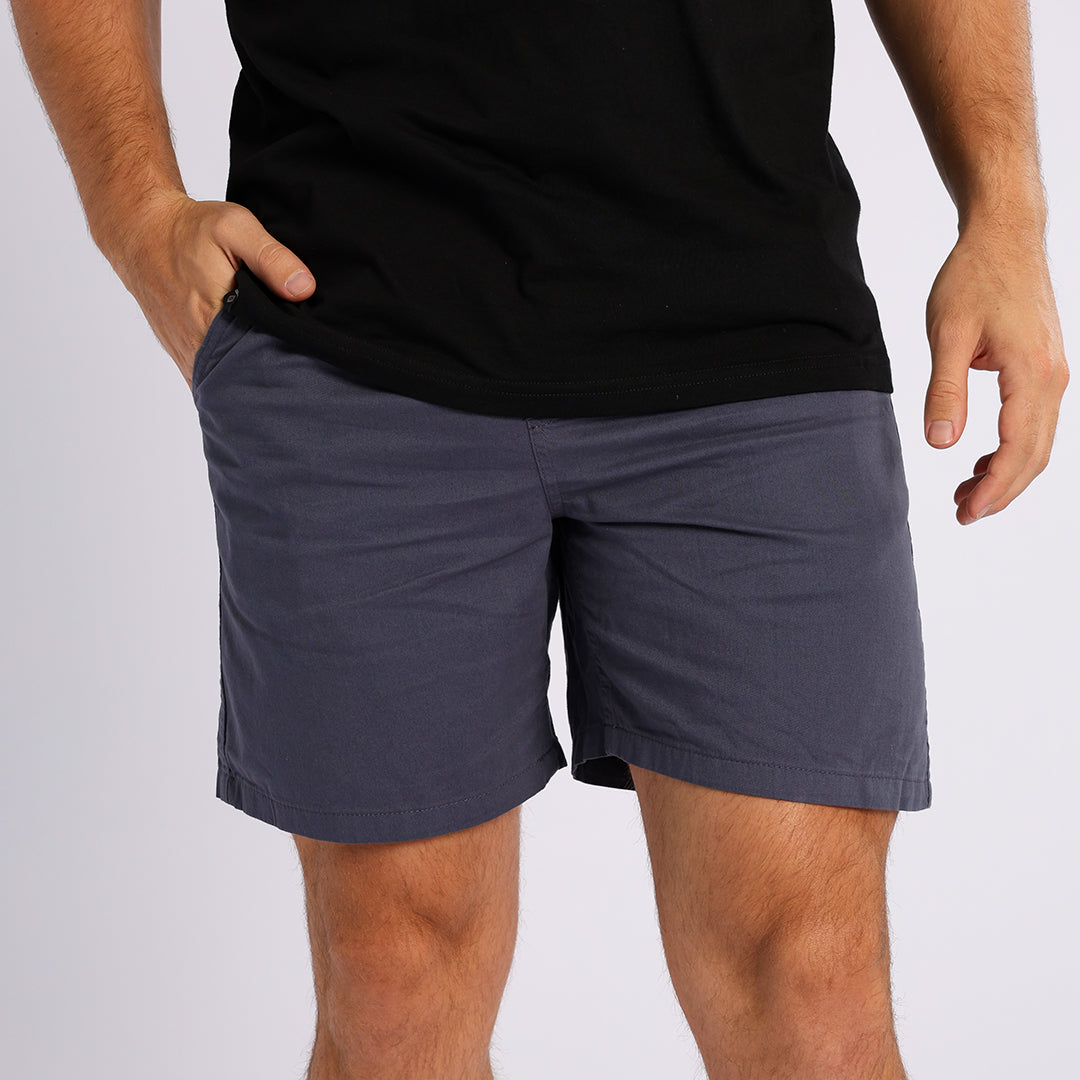 CHARCOAL  CARGO SHORTS