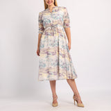 LILAC FLARE DRESS