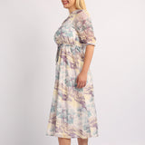 LILAC FLARE DRESS