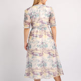 LILAC FLARE DRESS