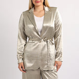 SATIN FORMAL JACKET