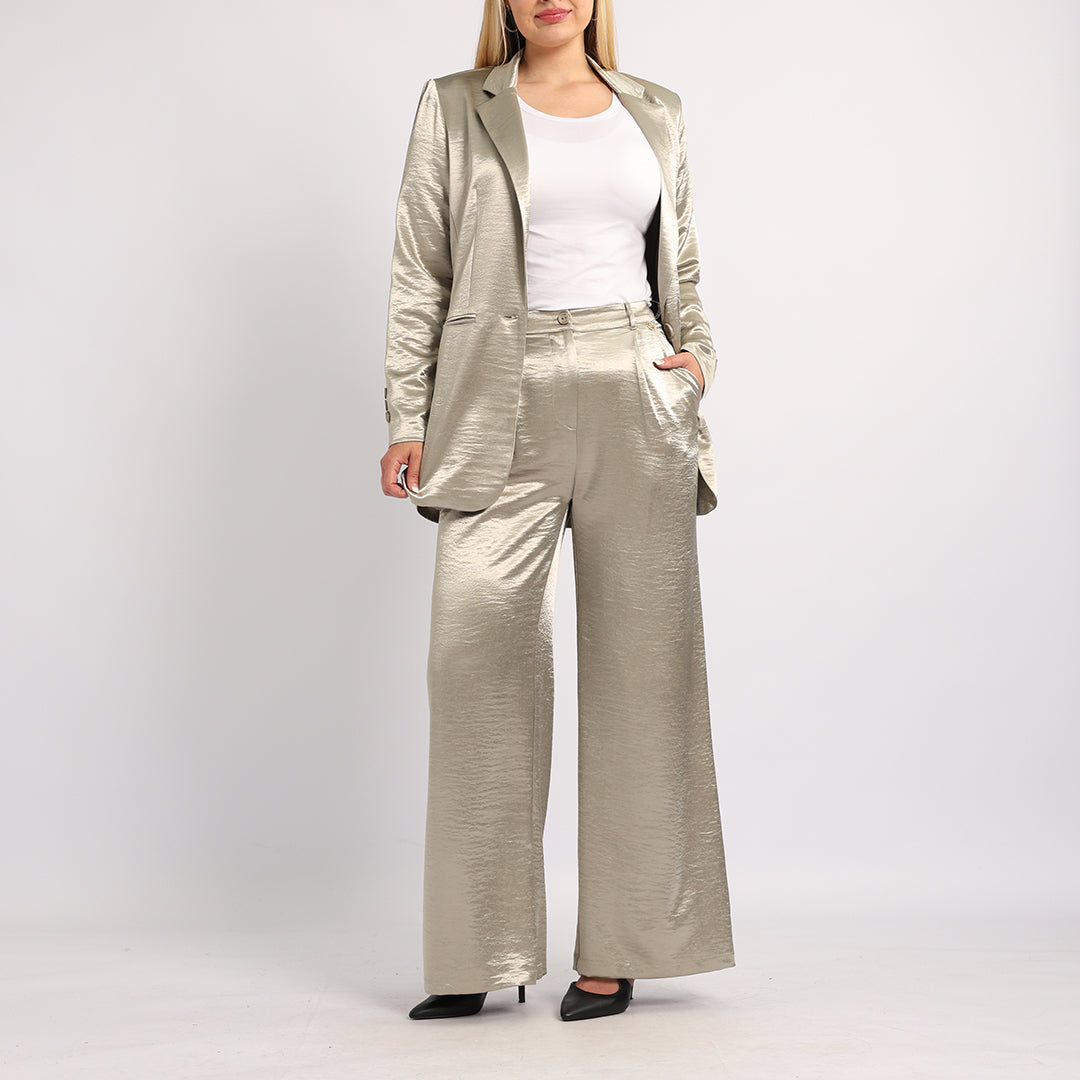 SATIN FORMAL PANTS
