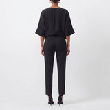 BLACK BATWING TOP