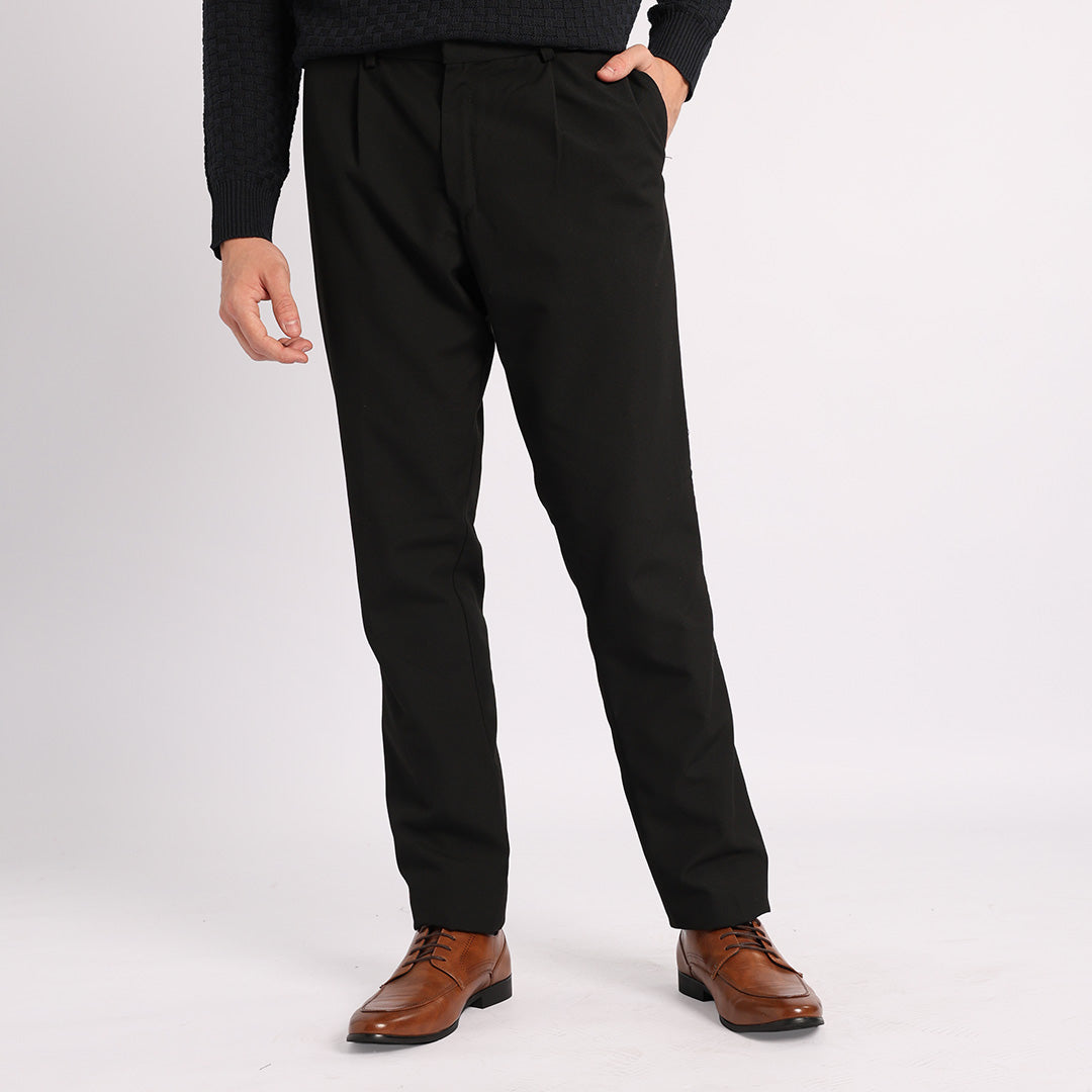 Mens Black Trousers