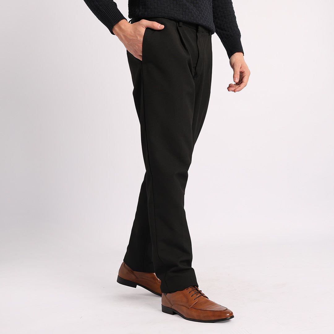 Mens Black Trousers