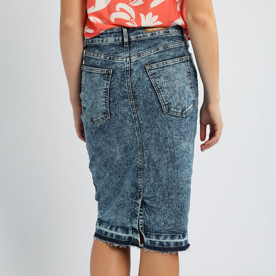 ORANGE FLORAL SHORT SLEEVE TOP