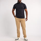 MENS STONE CONTRASTED WAISTBAND PANT