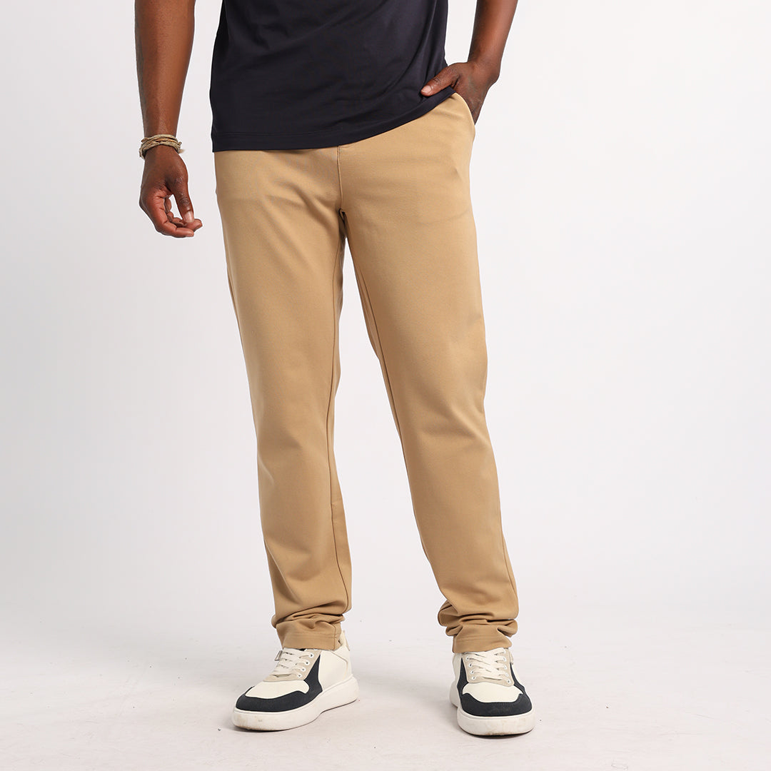 MENS STONE CONTRASTED WAISTBAND PANT