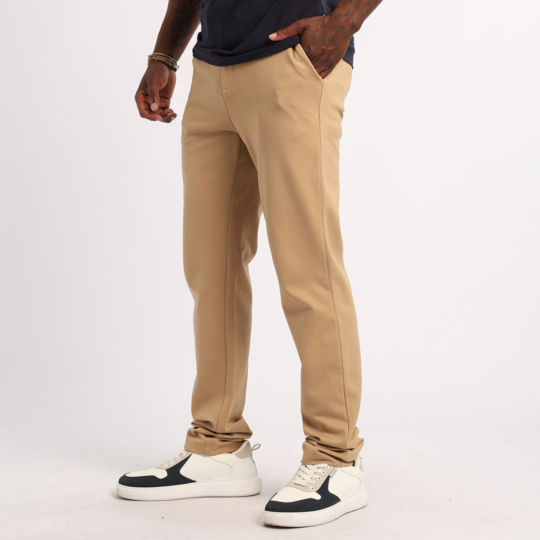 MENS STONE CONTRASTED WAISTBAND PANT