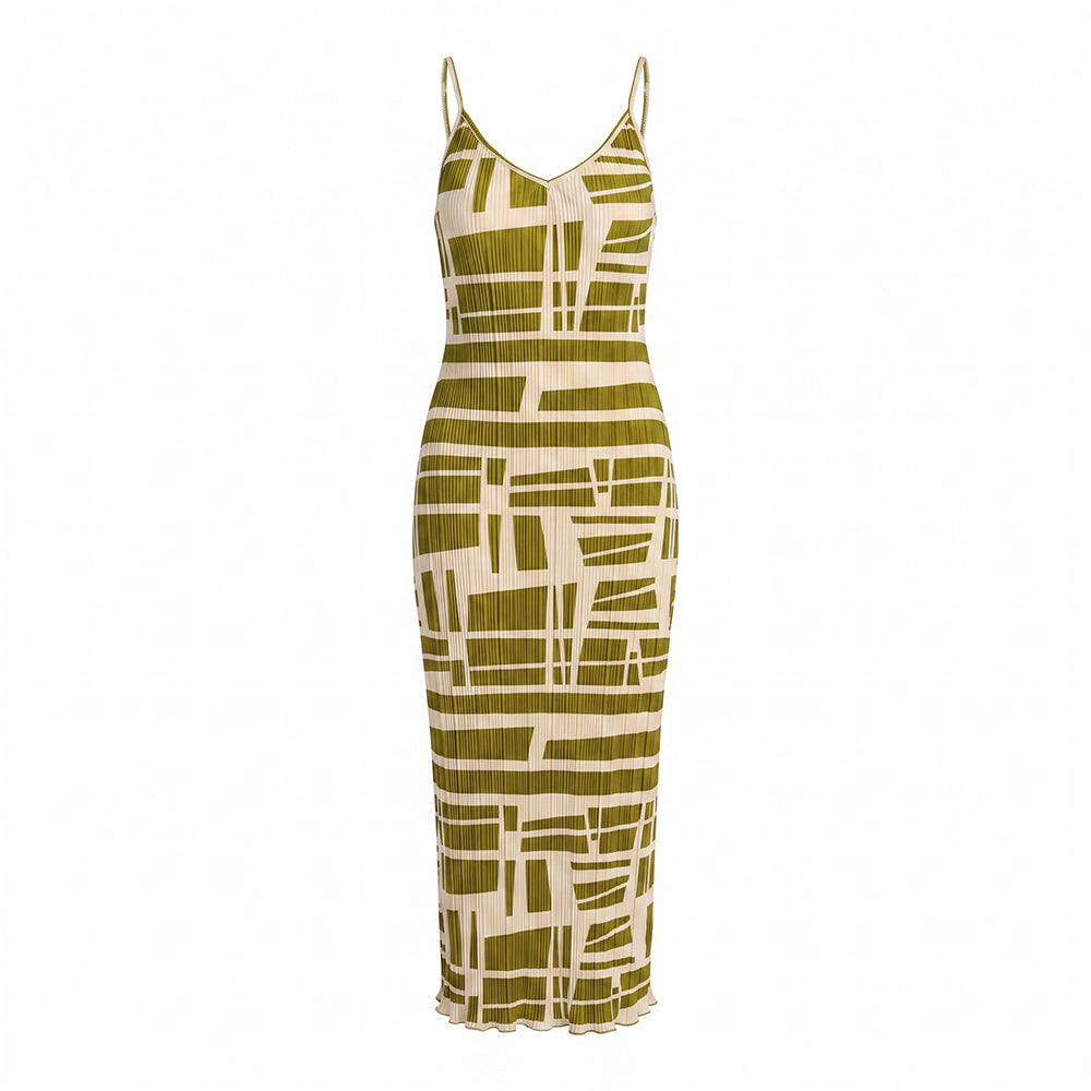 Printed Slip Dress