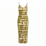 Printed Slip Dress