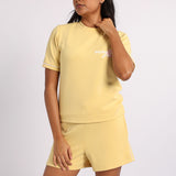 Yellow Graphic Top