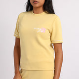 Yellow Graphic Top