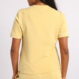 Yellow Graphic Top