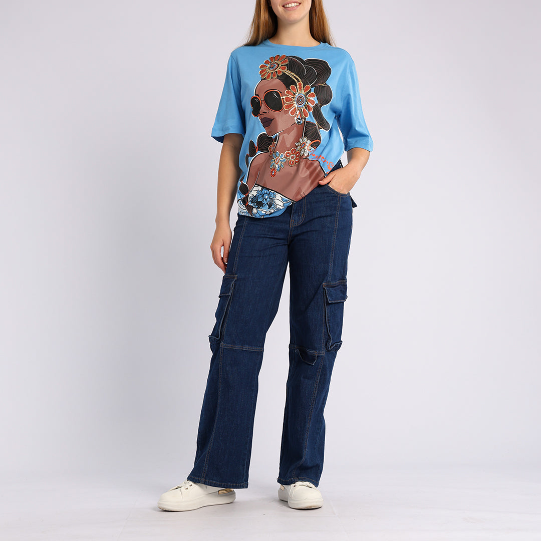 CARGO WIDE LEG JEAN