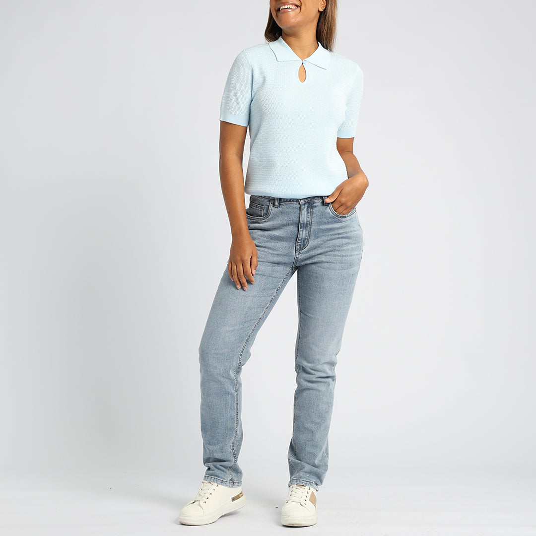 Golfer Knitted Top