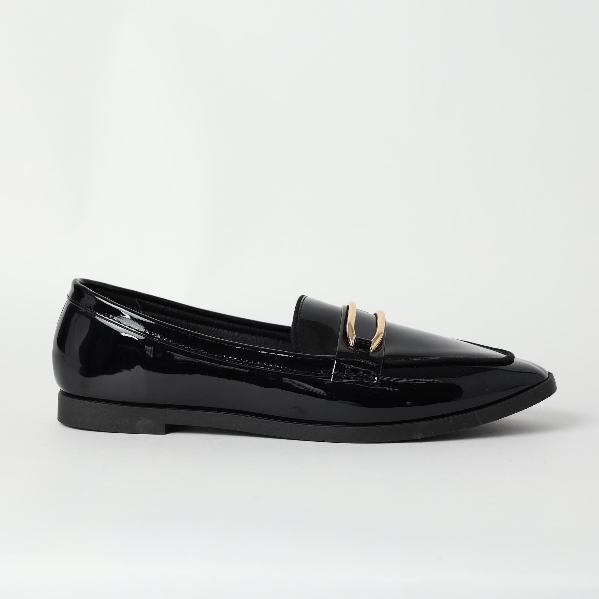 Nova Black Patent Loafer