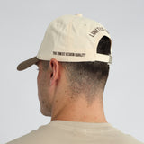 MENS BASIC SUPPLY STONE &amp; KHAKI COLOUBLOCK CAP