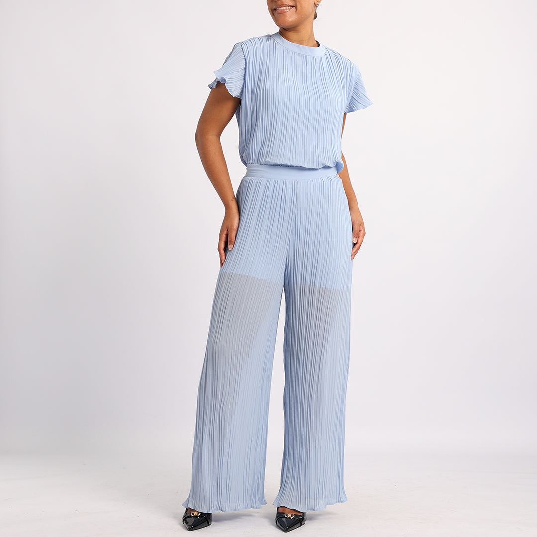 PALE BLUE PANTS