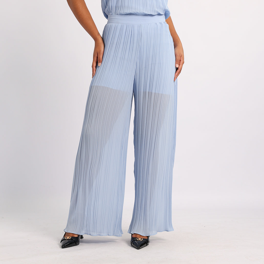 PALE BLUE PANTS