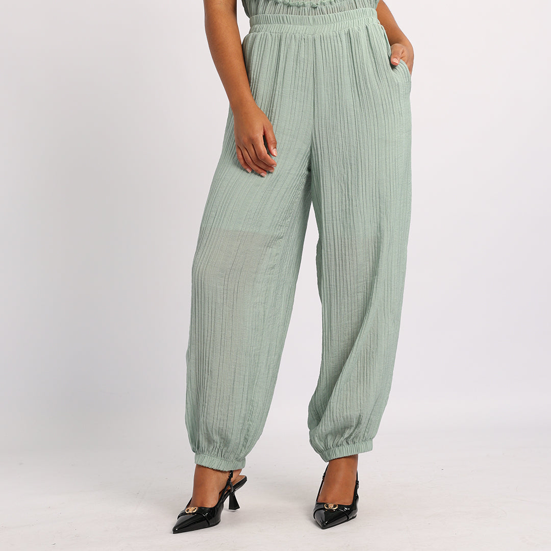 SAGE BALLOON PANTS