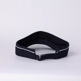 LADIES CIARRA NAVY &amp; WHITE COTTON VISOR