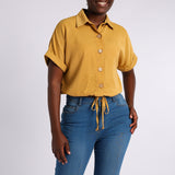 Ladies Mustard Shirt