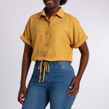 Ladies Mustard Shirt