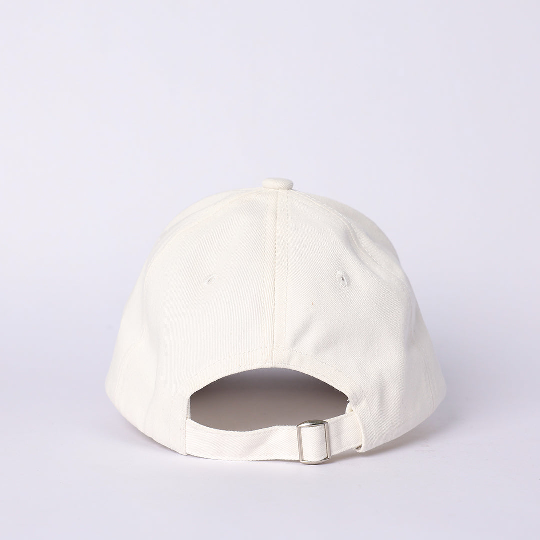 Trb Off-White And Khaki Colourblock Dad Cap.