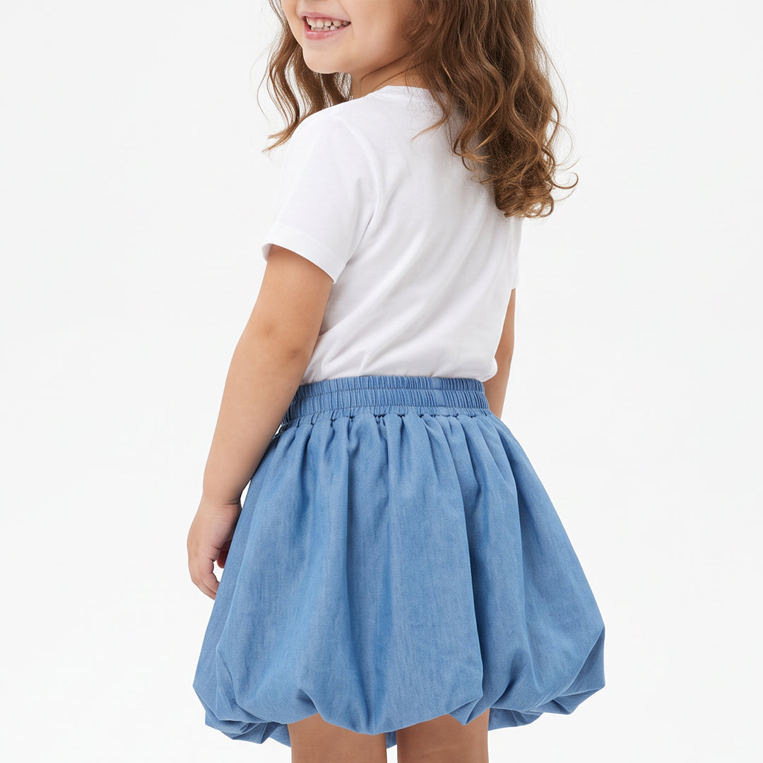 Girls Denim Skirt