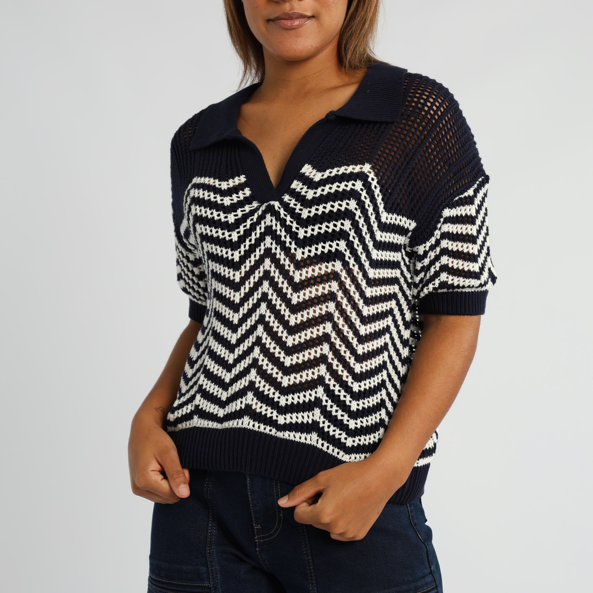 ENZYME WASH BARREL JEAN