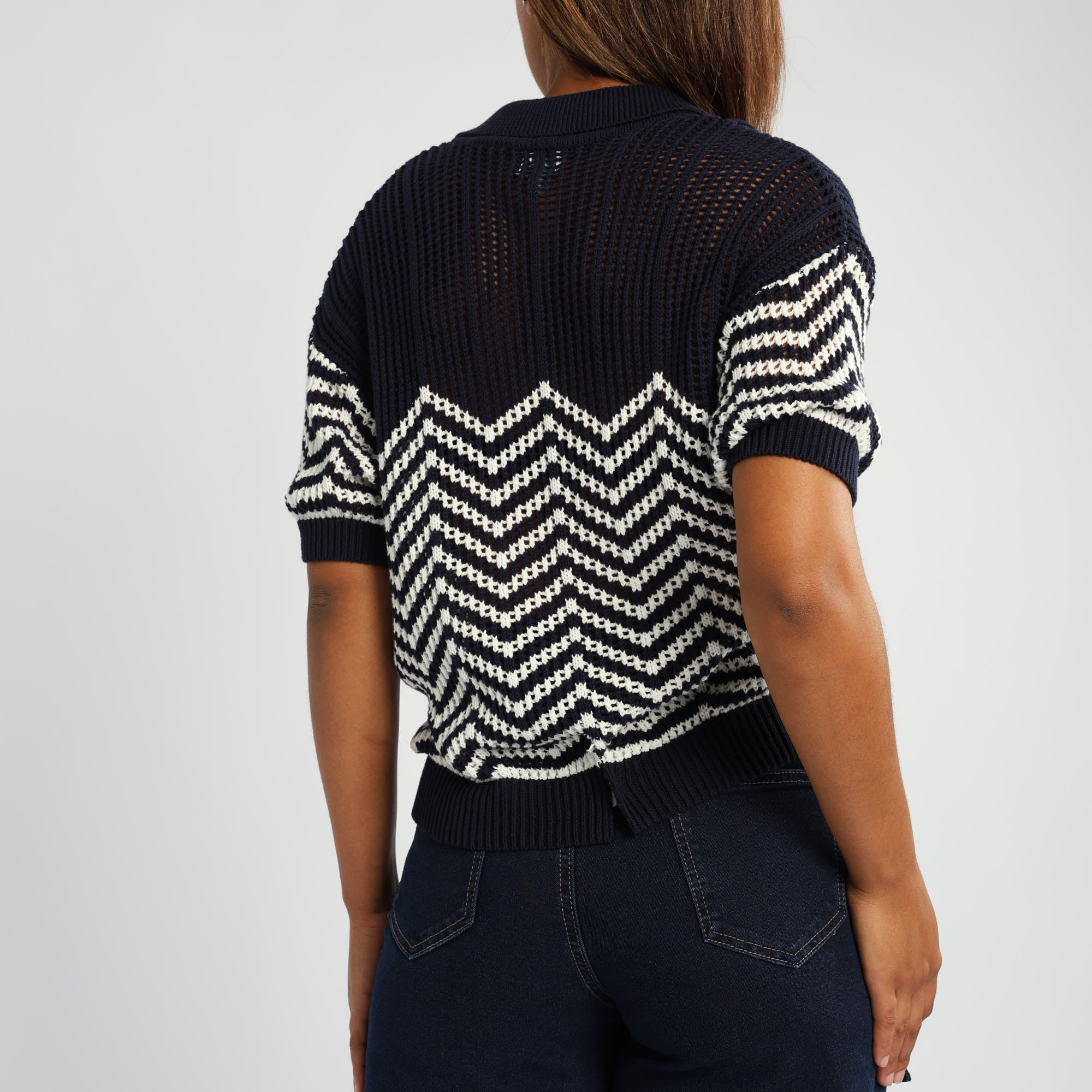 ENZYME WASH BARREL JEAN