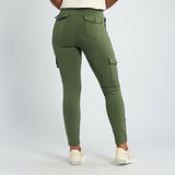 GREEN STRECH CARGO PANT