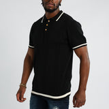 Black Knit Golfer