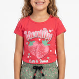 PINK PRINTED TOP