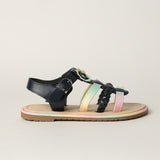 Glitter Sandal Flower Applique